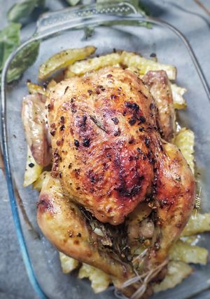 Foto resep Ayam panggang American style