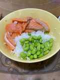 Poke Bowl Salmon Edamame
