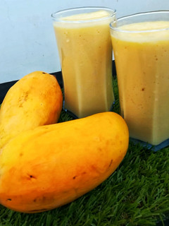 A picture of Mango smoothie.