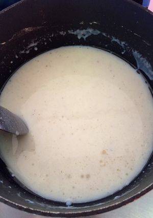 Una foto de Salsa blanca