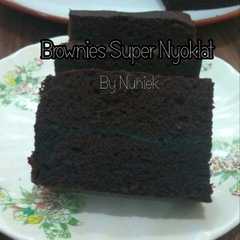 Brownies Kukus Super Nyoklat রেসিপির প্রধান ছবি