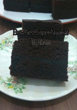 Foto resep Brownies Kukus Super Nyoklat