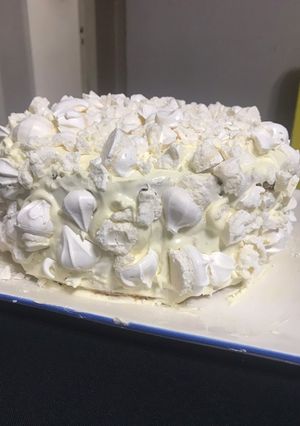 Una foto de Torta chajá celiaca