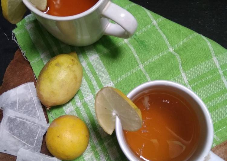 makanan Lemon tea Jadi, Bisa Manjain Lidah