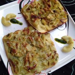 A picture of Grilled Pasta-e-Pancake.