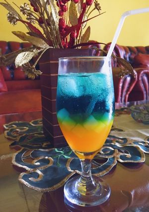 Foto resep Mocktail Blue Sky Punch