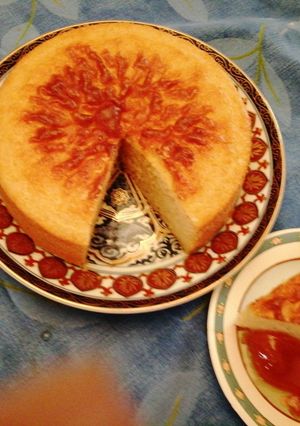 Una foto de Pastel con aceite de olivas