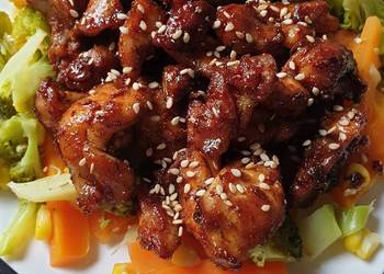 The New Way Serving Recipe Honey Glazed Pepper Chicken Delicious Steady