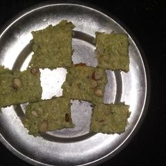 A picture of Bottle gourd burfi (Lauki burfi).