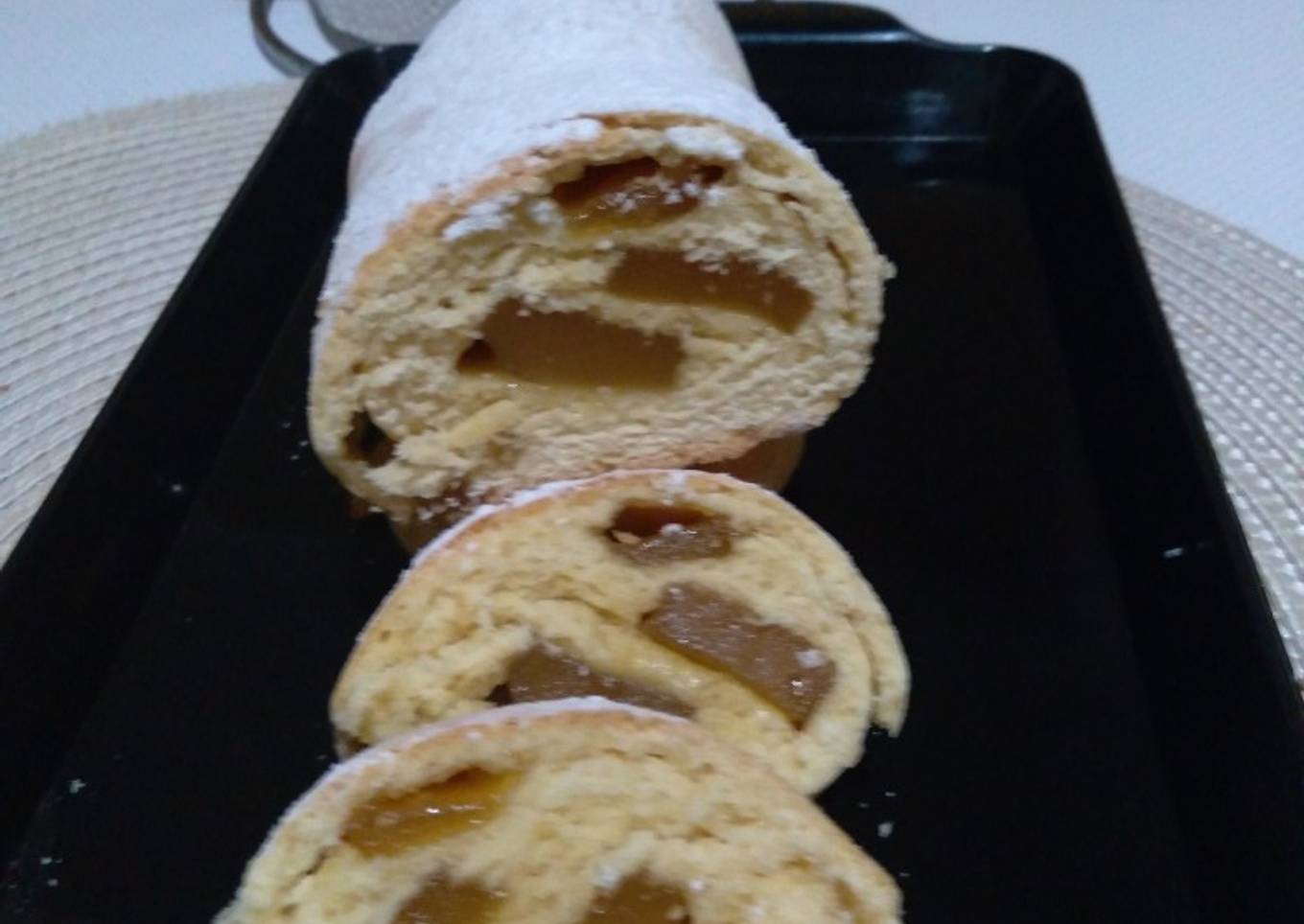 Arrolladito de dulce de batata.🇦🇷