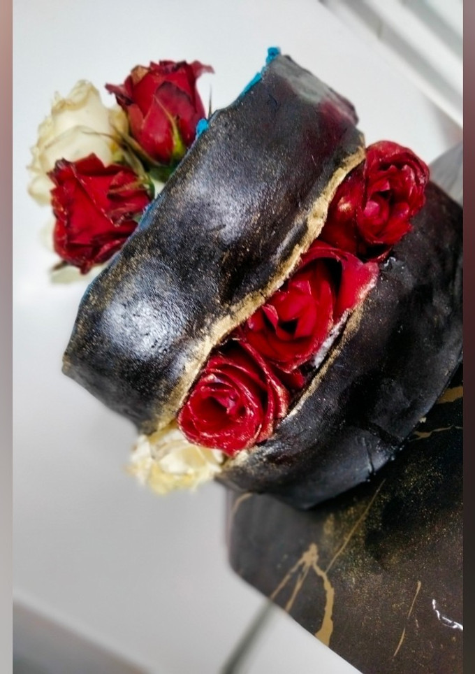 Una foto de Pastel
