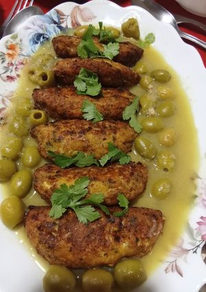 صورة لوصفة سوفلي الدجاج مع مرق أبيض