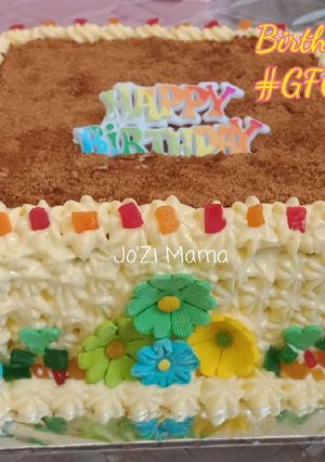 Foto resep 25. Birthday Cake #GFCF #BikinRamadanBerkesan