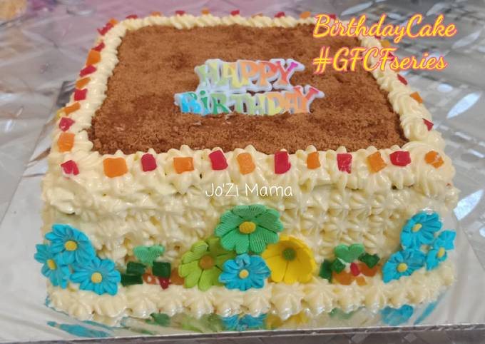 Cara Bikin 25. Birthday Cake #GFCF #BikinRamadanBerkesan Enak Dan Mudah