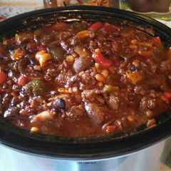 A picture of Crock Pot Chili.
