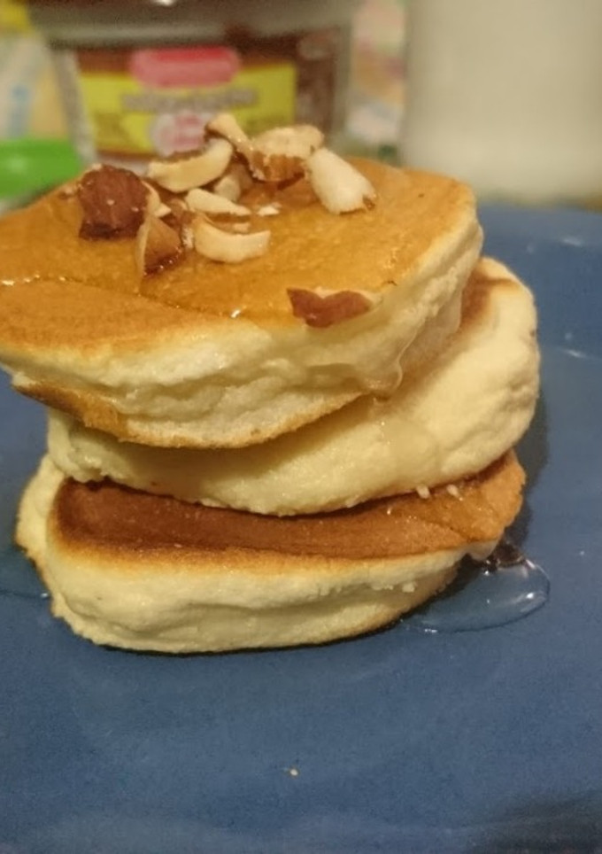 Una foto de Pancakes Soufflé o Nube