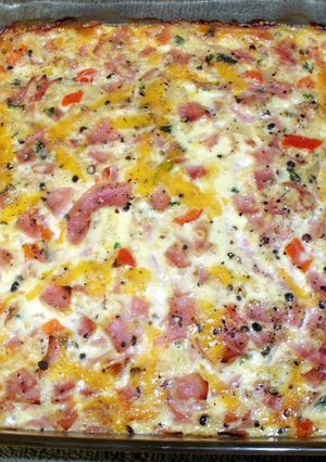 A picture of Baked Ham-n-Cheese Delight.
