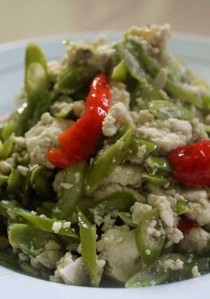 Foto resep Tumis tahu buncis (Resep mudah anak kosan)