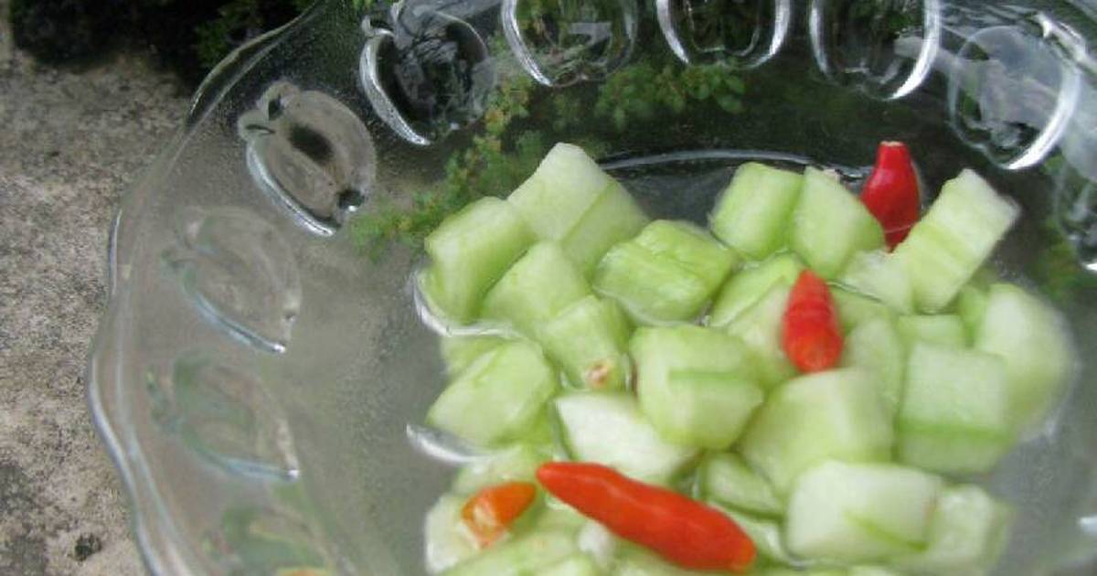 Resep Acar Timun Sueegerr Tanpa Cuka oleh Dyah Hesti Maulinda Cookpad