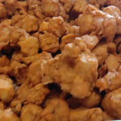 A picture of Arbi ke pakode.