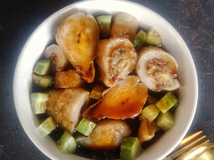 Cara Mudah Membikin Resep Pempek dos kaldu udang yang Bisa Manjain Lidah Anti Ribet, Lezat