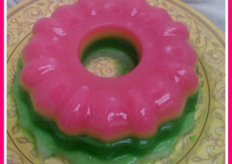  Resep Puding susu rainbow  oleh Dwi W Cookpad