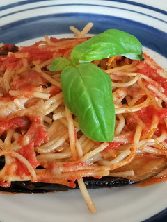 Foto di Barchette di melanzane al forno 🍆⛵