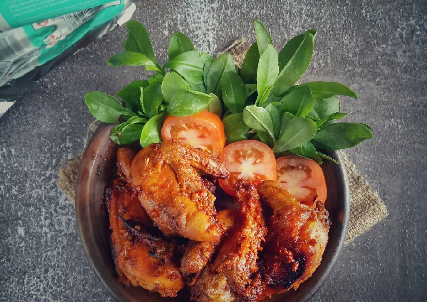 Ayam Taliwang (panggang oven)