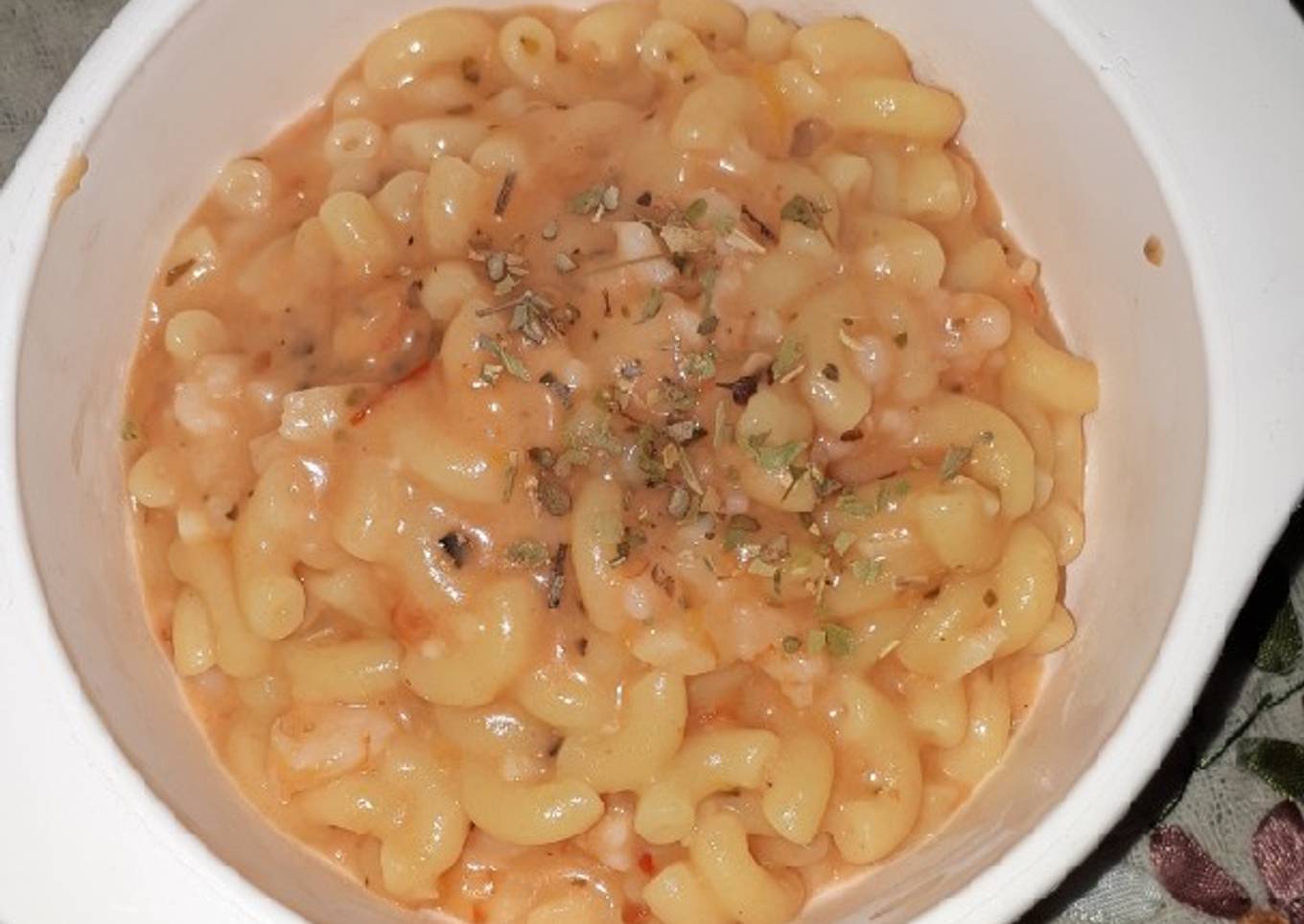 [MPASI] Mac n Cheese w/ Prawn