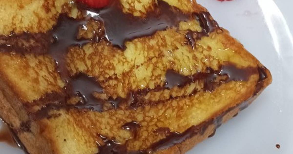 Eggless Cheesy French toast Recipe by Foodie Crush Cookpad