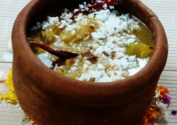 Recipe of Favorite Dalma (temple Puri style)