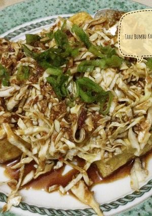 Foto resep Tahu Bumbu Kacang