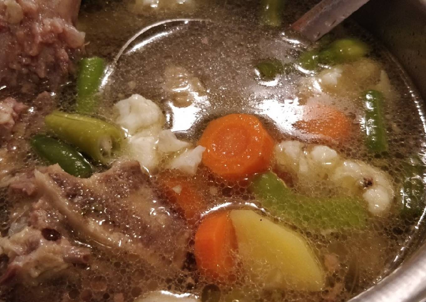 Sup Sayur Tulang Iga