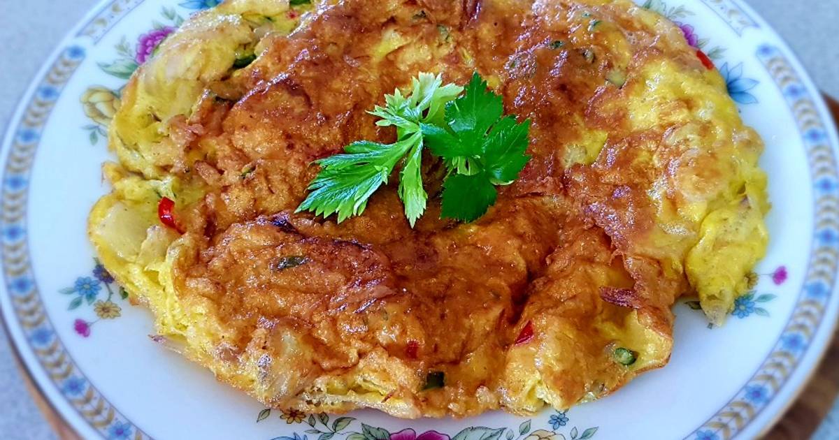  Dadar  Telur  Bebek Duck Egg Omelette  Recipe by Kezia s 