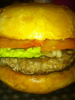 Una foto de Hamburguesa sencilla