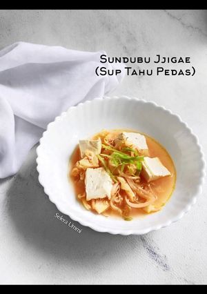 Foto resep Sundubu Jjigae (Sup Tahu Pedas)