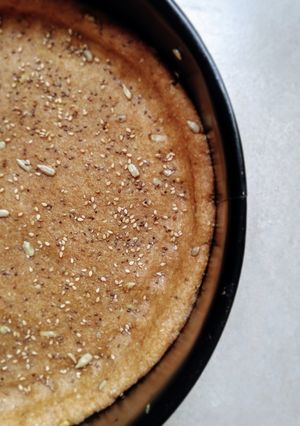 Una foto de Masa de tarta (o pizza) integral