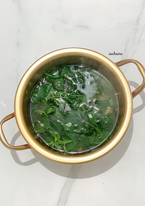 Foto resep Sayur Bayam Bening