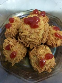 Foto resep JJ. BOLA BOLA RAMBUTAN INDOMIE 🍘
