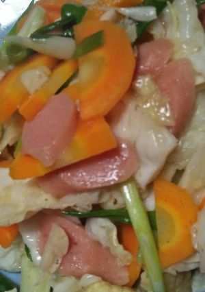 Foto resep Tumis Sayur Sosis