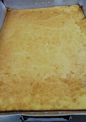 Una foto de Pastel licuado