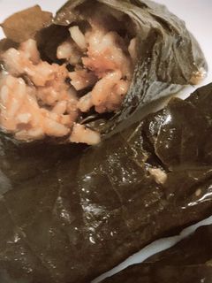 صورة لوصفة ورق عنب دولما 😋😋😋