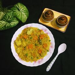 A picture of Sago Veg Khichdi.