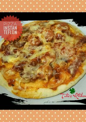 Foto resep 🍕Pizza Instan Teflon🍳