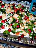 فتة الشاورما ❤🤤🌯🥗