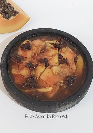 Foto resep Rujak Asem