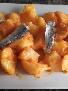 Una foto de Patatas bravas