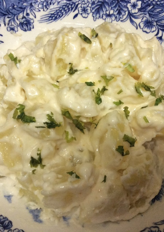 Una foto de Patatas alioli🌱