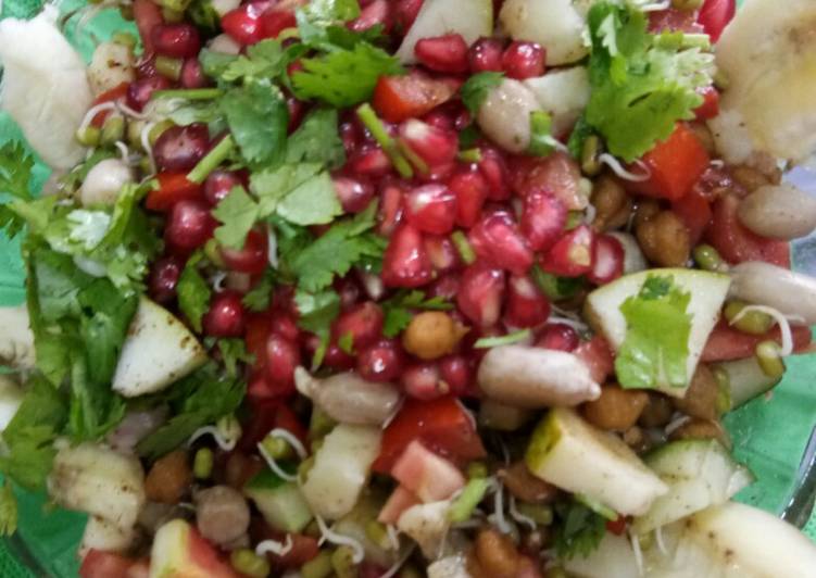 Step-by-Step Guide to Prepare Ultimate Sprouts and fruirs salad