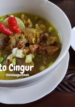 Foto resep Soto Cingur